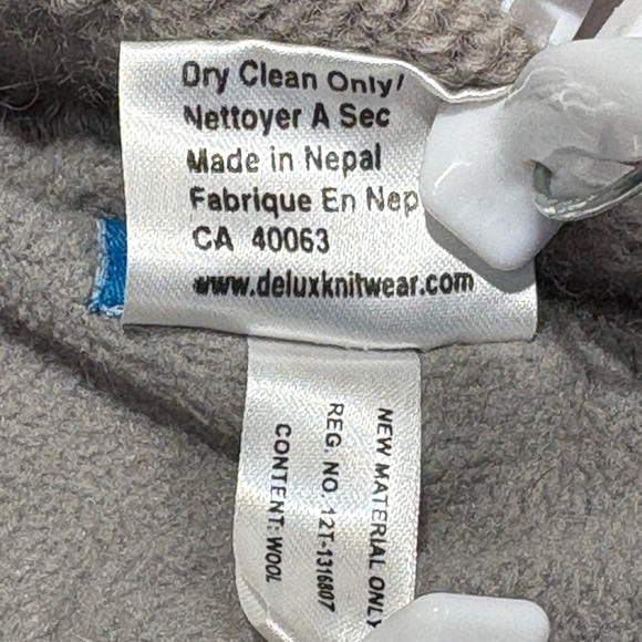 Delux Sock Monkey Wool Winter Hat Knit
Beanie Cap Pom Pom - Picture 10 of 10